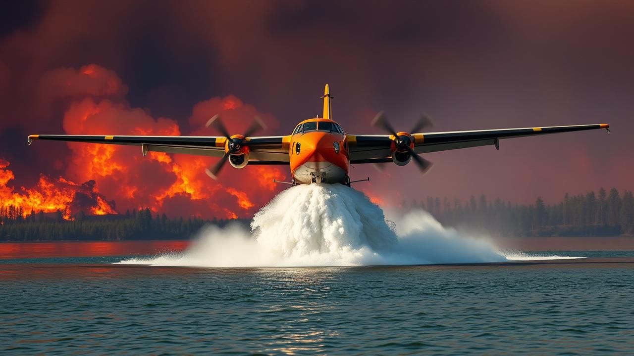 Airbus Avion Amphibie Incendies 2024