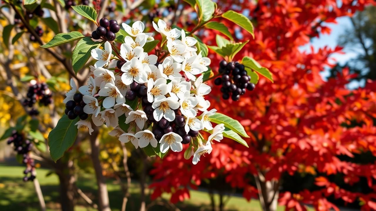 Amelanchier Arbre Aux 4 Saisons Magiques Jardin