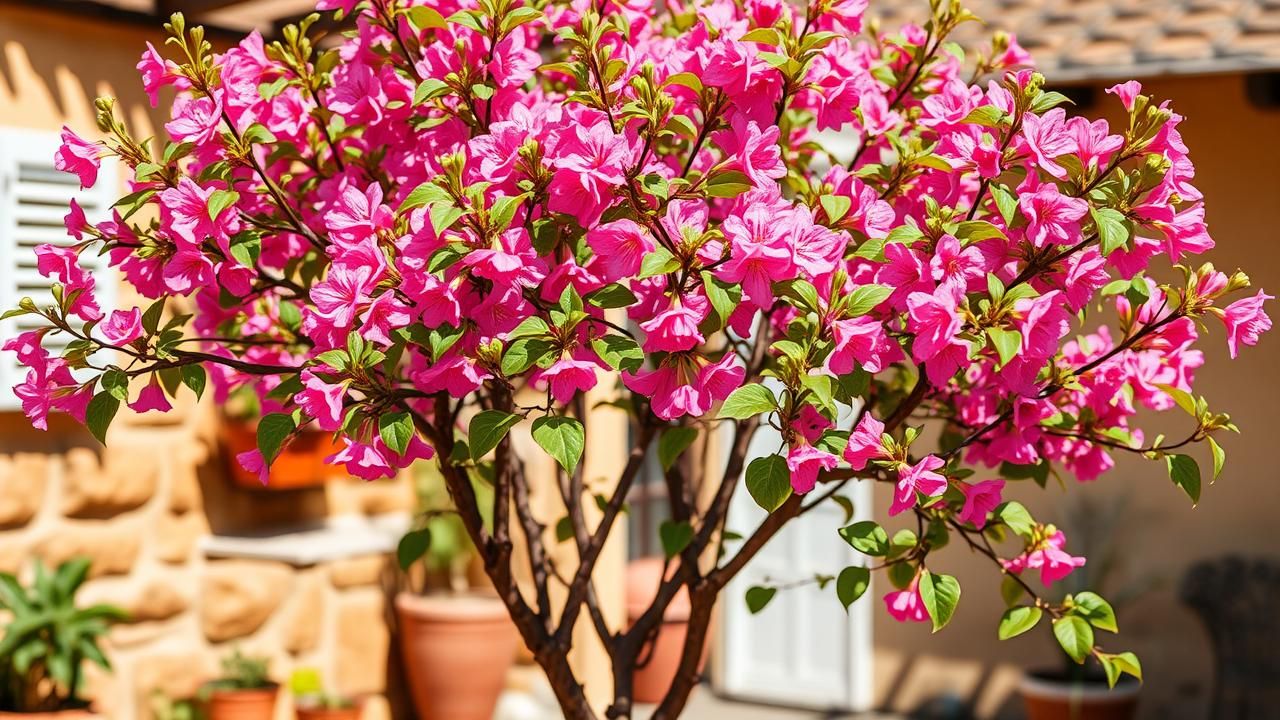 Arbre De Judee Terrasse Fleurie Gourmande