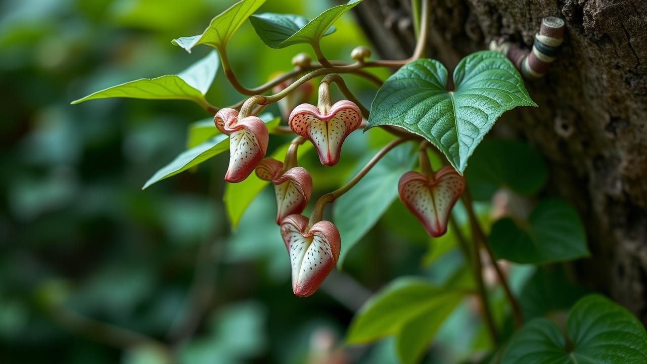 Aristoloche Plante Grimpante Jardin
