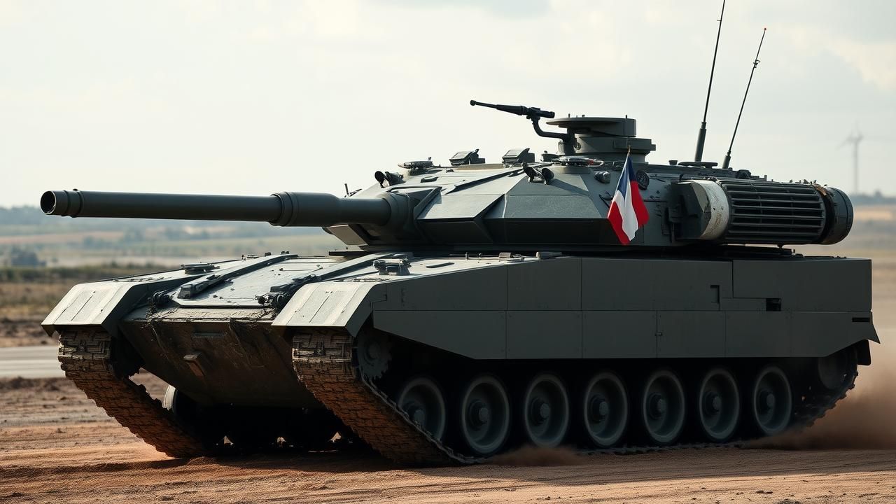 Armee Francaise Char Intermediaire Remplacer Leclerc 2040