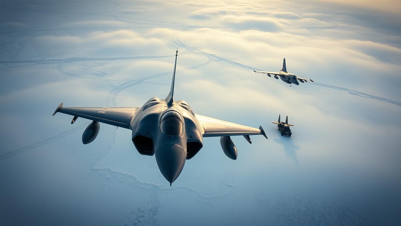 Armee Francaise Rafale Suede Mission Otan