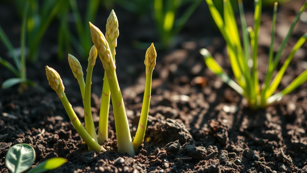 Asperge Legume Vivace Jardin 10 Ans