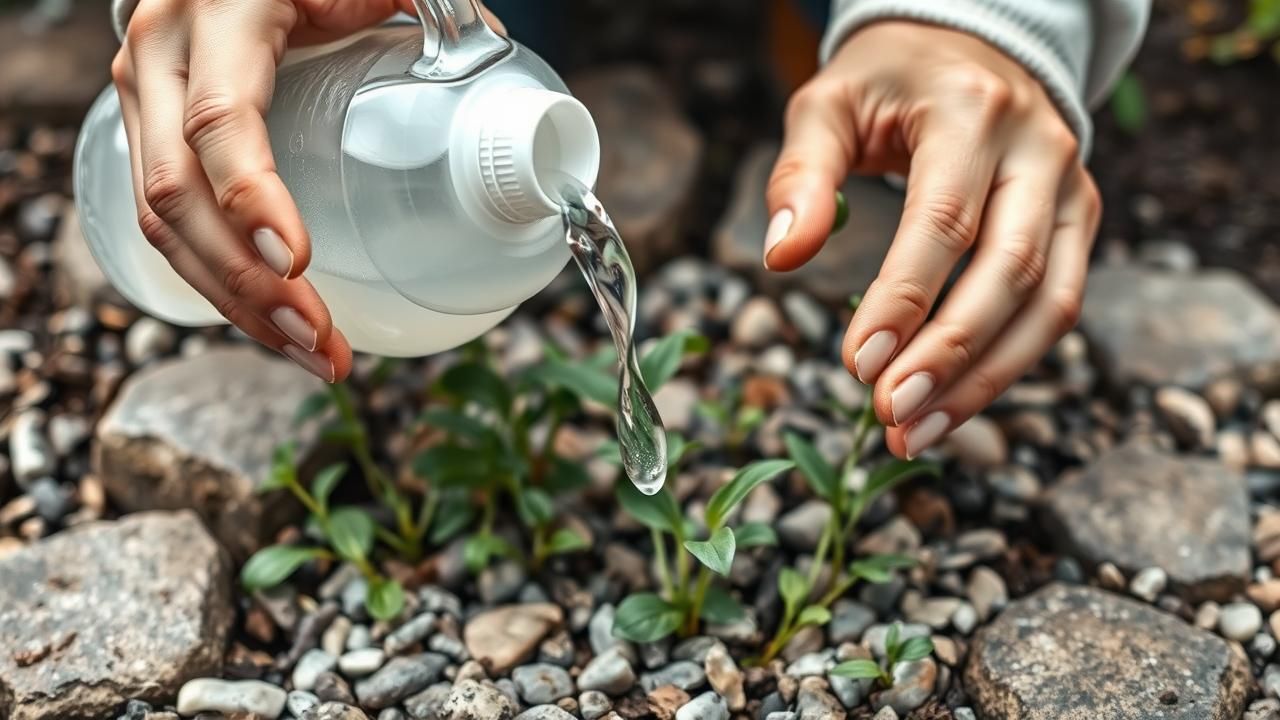 Astuces Eliminer Mauvaises Herbes Graviers