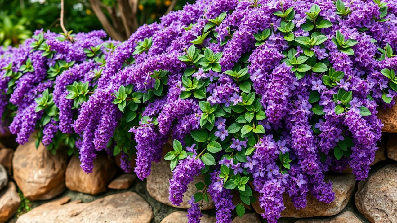 Aubriete Plante Magique Jardin Fleurs