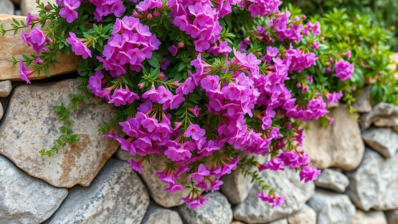 Aubriete Plante Miracle Murets Rocailles