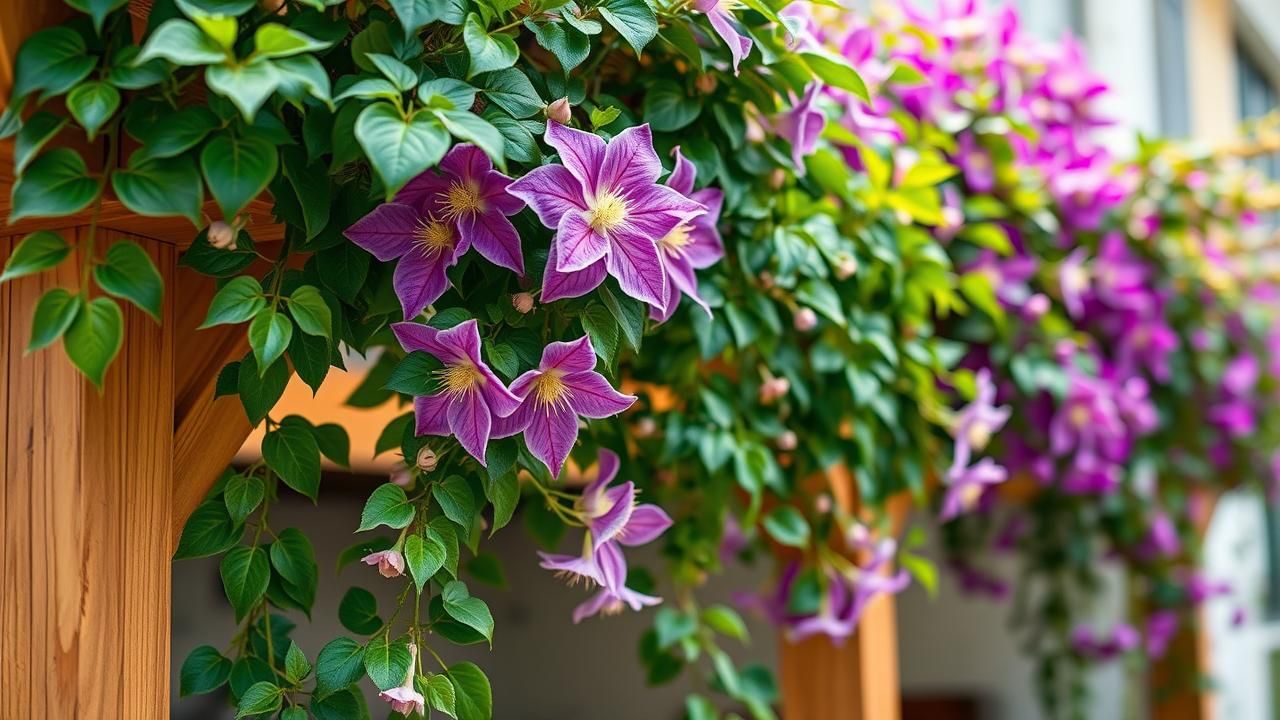 Avril Planter Clematites Fleurs
