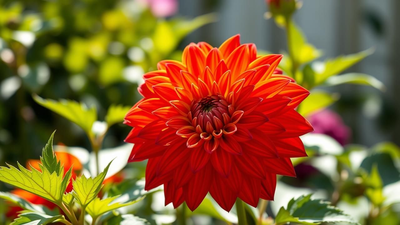 Avril Planter Dahlias Floraison Automne