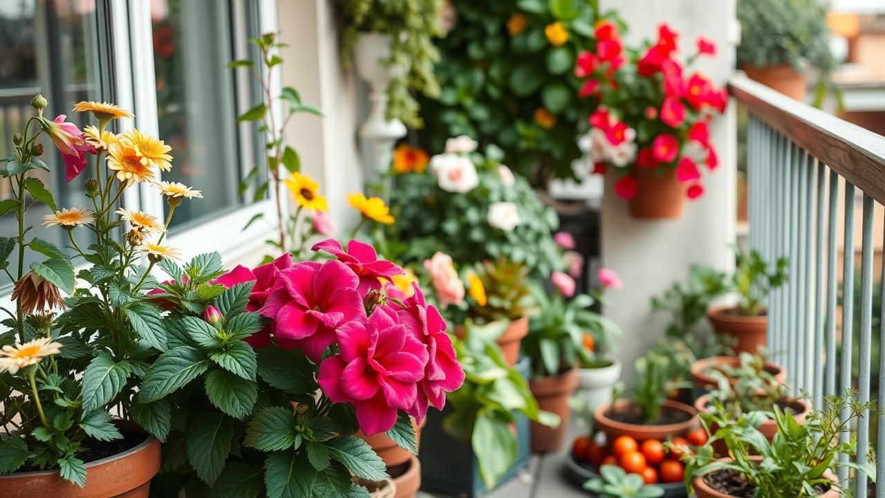 Avril Plantes Cultiver Balcon Luxuriant Mai