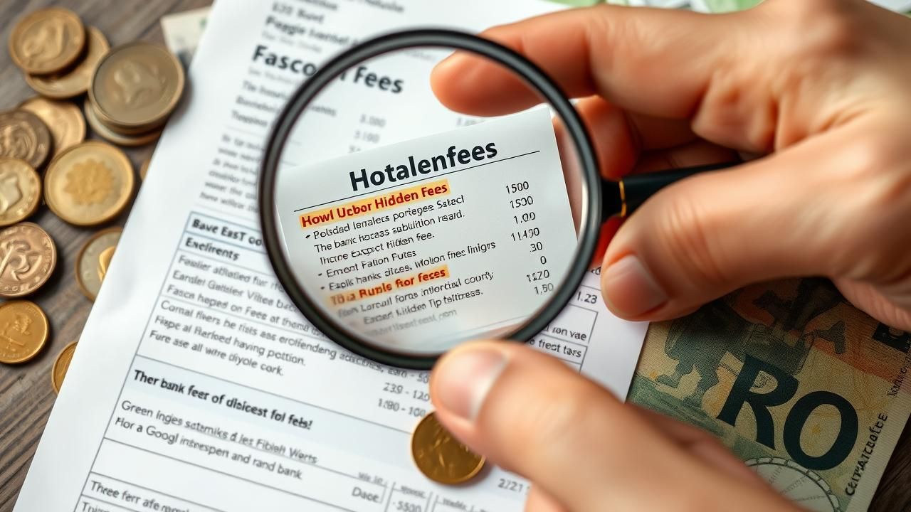 Banques Frais Caches Coutent Milliers