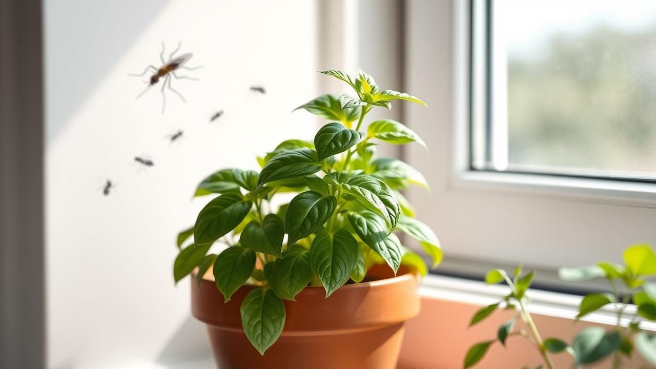 Basilic Repulsif Fourmis Moustiques