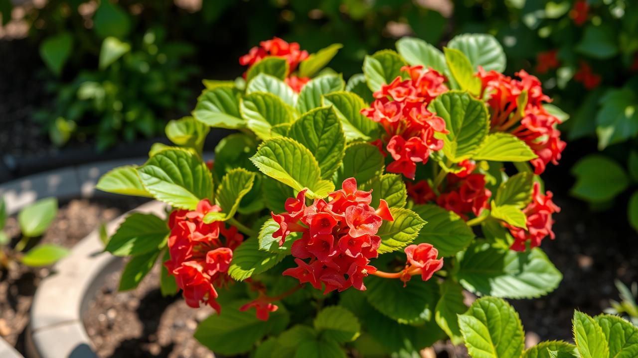 Begonia Star Oubliee Resiste Ete Chaud