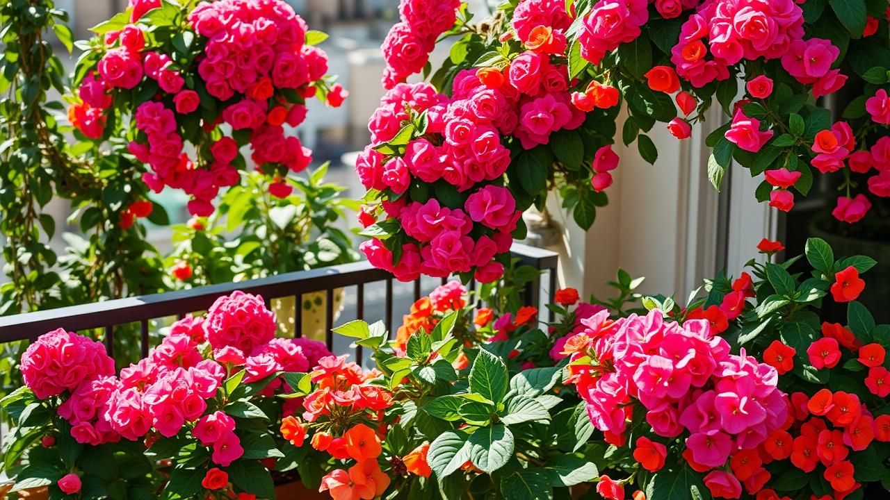 Begonias Tubereux Balcon Paradis Floral