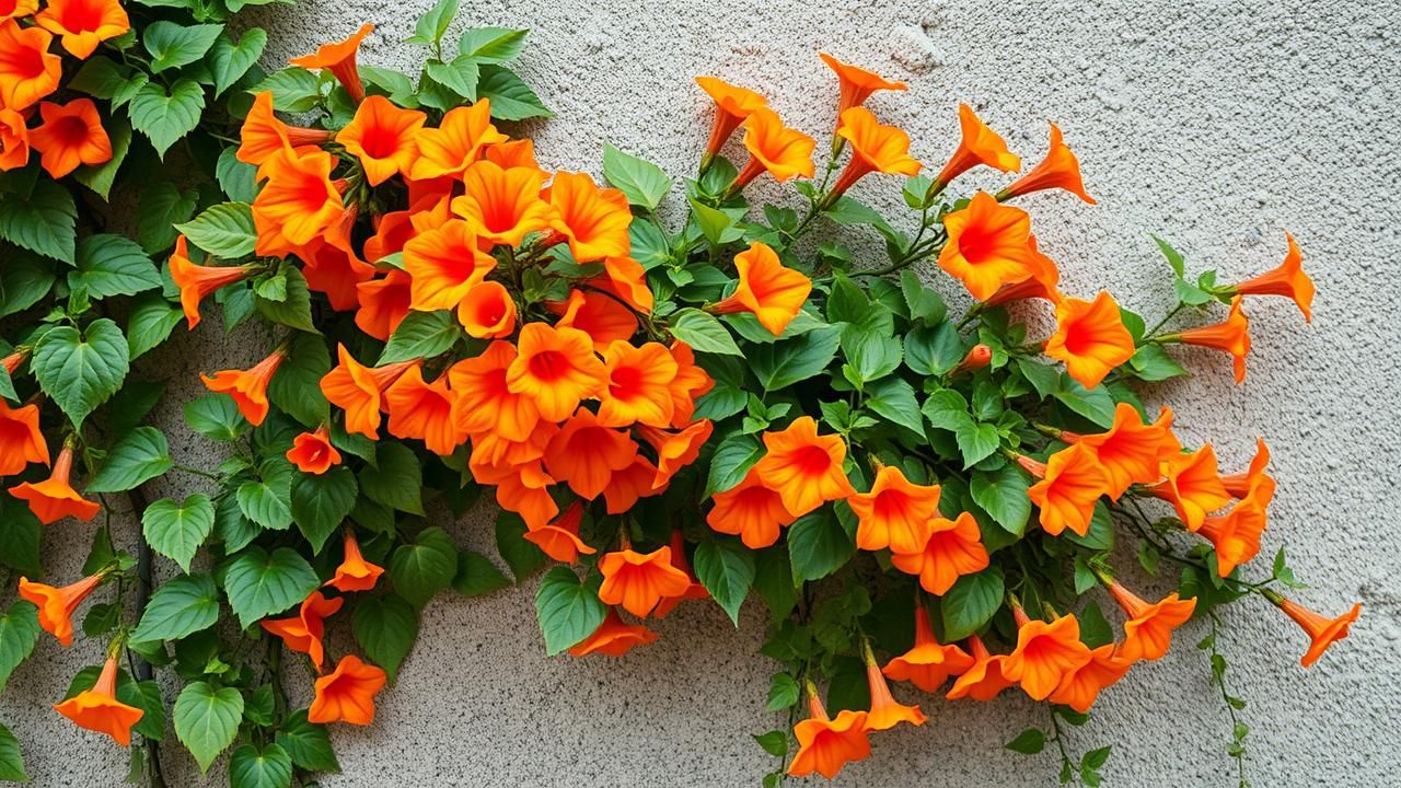 Bignone Plante Magique Murs Ete