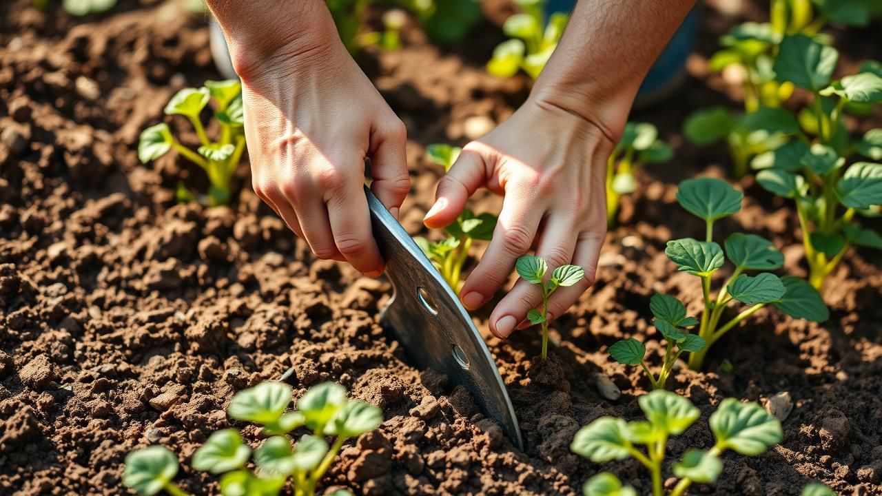 Binage Mai Technique Secheresse Jardin