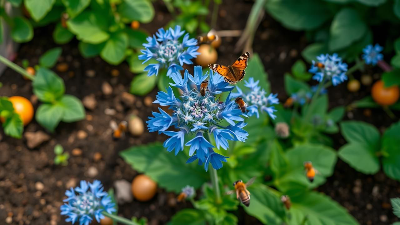 Bourrache Plante Miracle Potager Abeilles