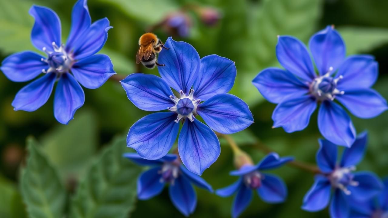 Bourrache Plante Vertus Semez Jardin