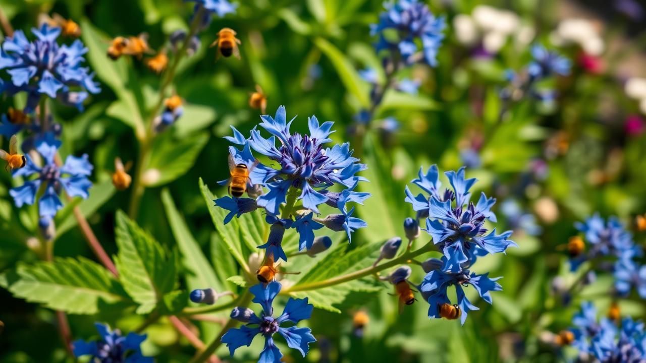 Bourrache Secret Bleu Sauver Abeilles Ete