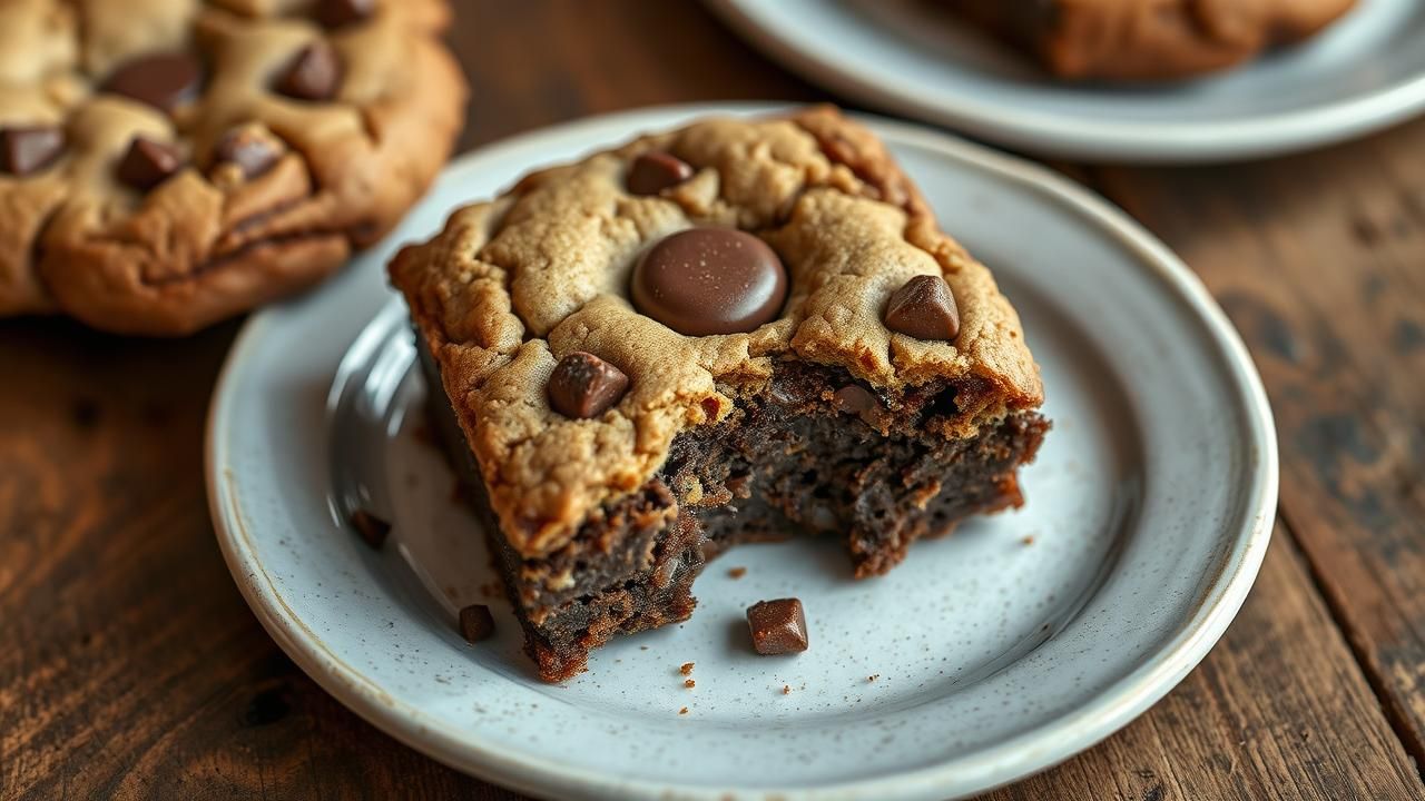 Brookie Dessert Revolutionnaire Brownie Cookie Recette Parfaite