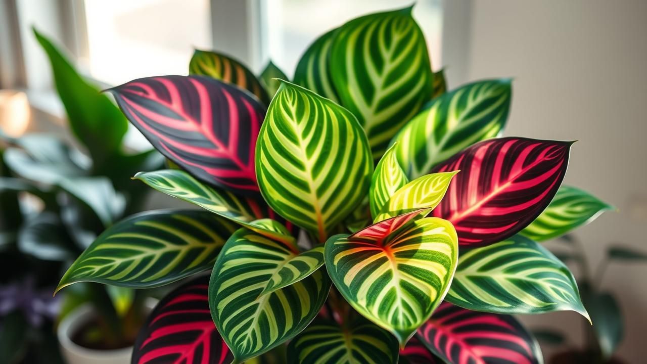 Calathea Feuilles Spectaculaires Printemps