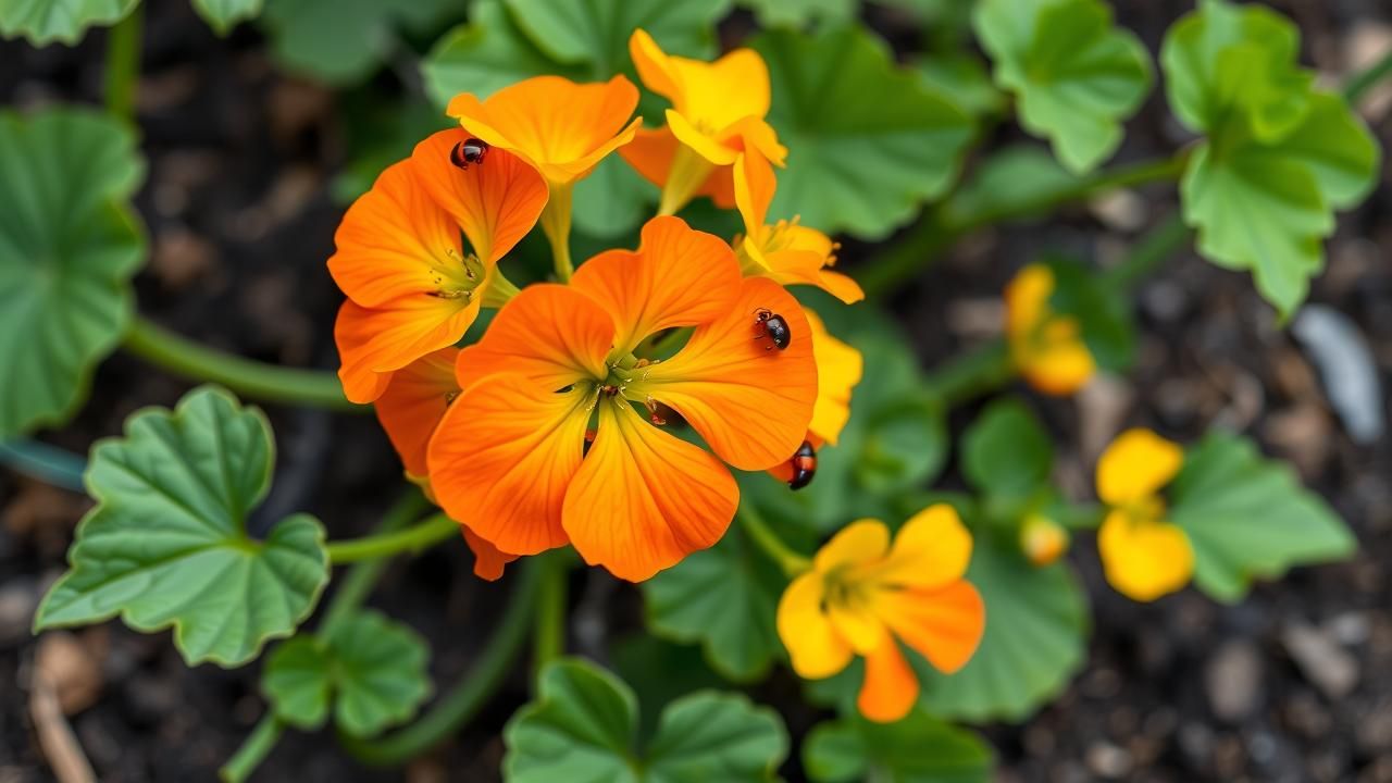 Capucine Allee Secrete Potager