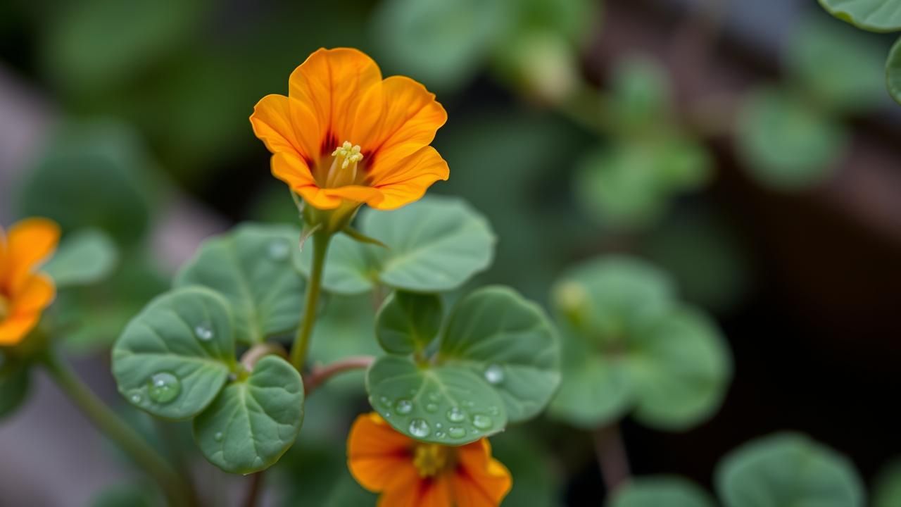 Capucine Fleur Comestible Saveur Etonnante