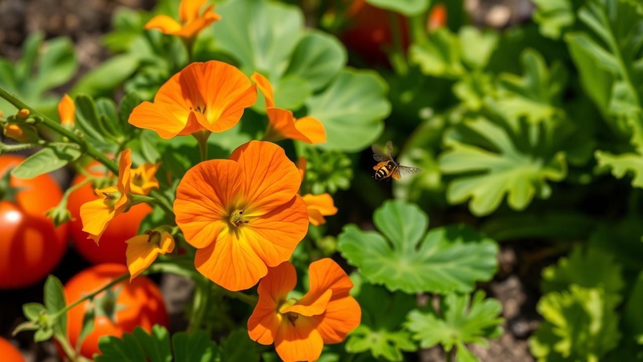 Capucine Plante Magique Potager Secrets