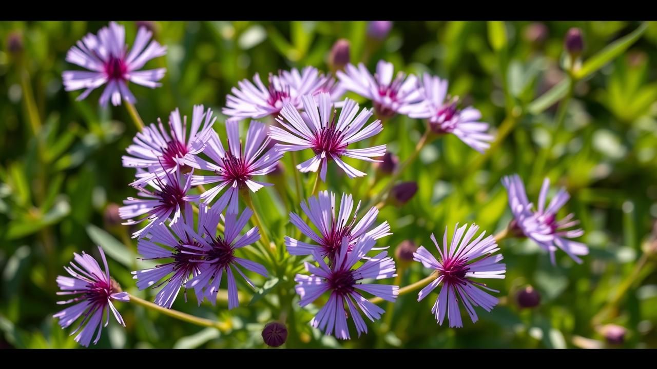 Centaurees Fleurs Magiques Jardin Printanier