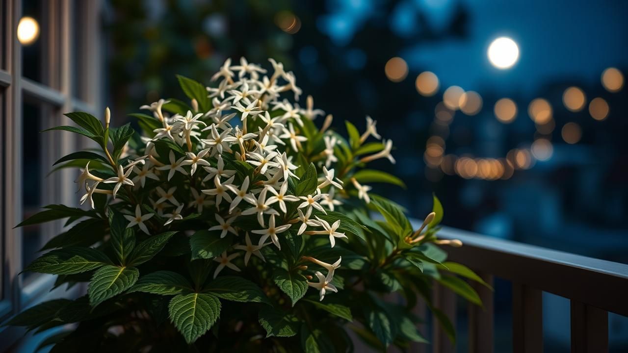 Cestrum Nocturnum Plante Parfum Soirees Ete
