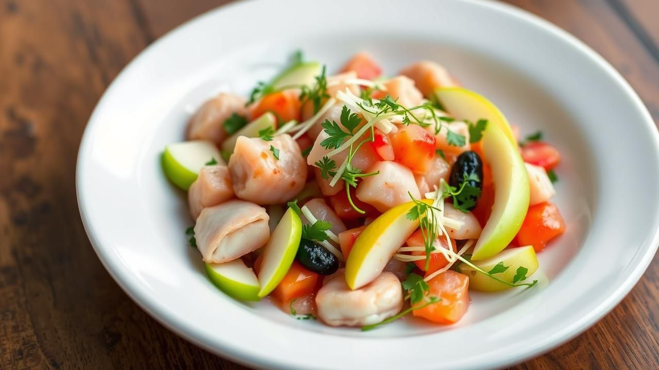 Ceviche Revisite Pommes Fenouil