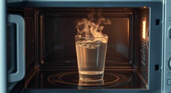 Attention : chauffer l’eau au micro-ondes peut provoquer une explosion brûlante