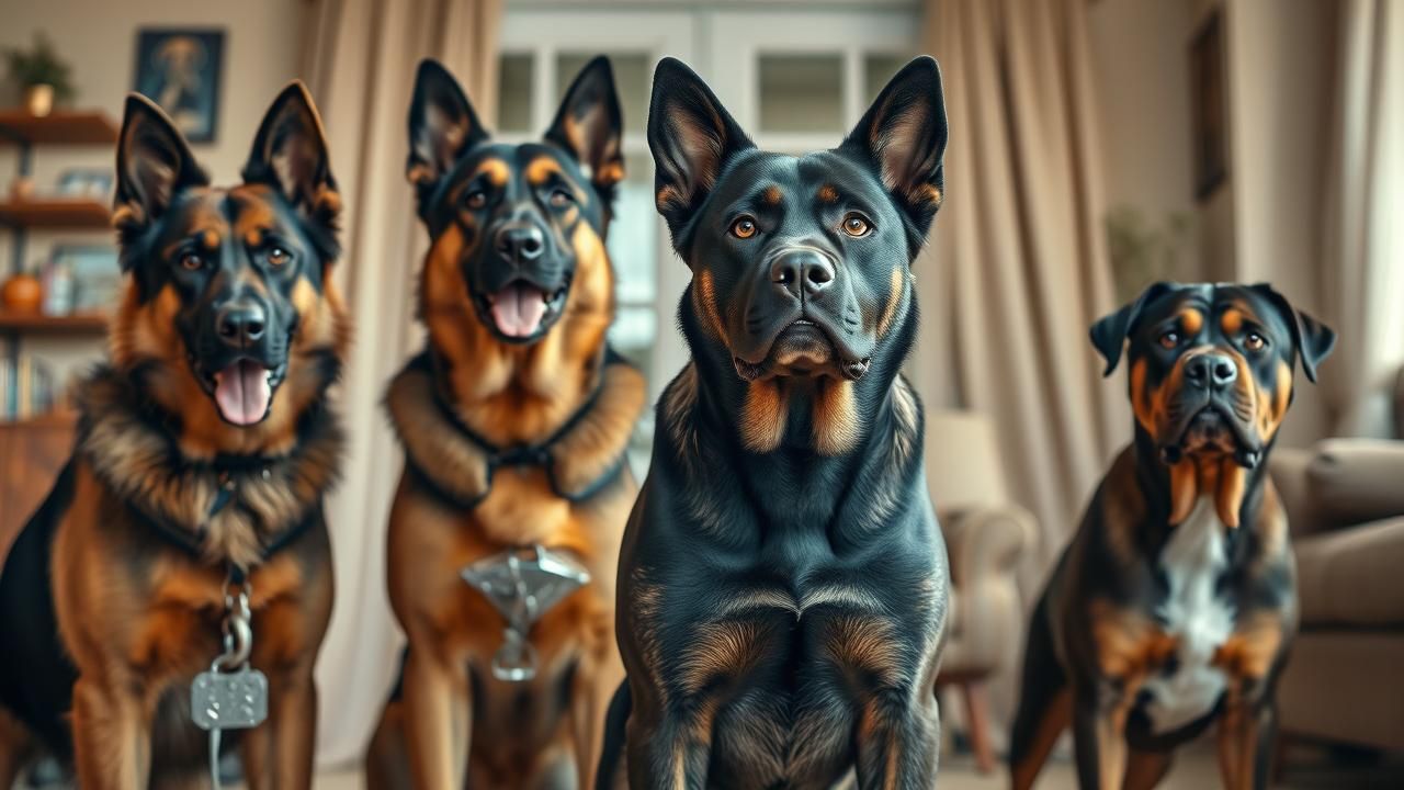 Chiens Garde Maison Famille 2024