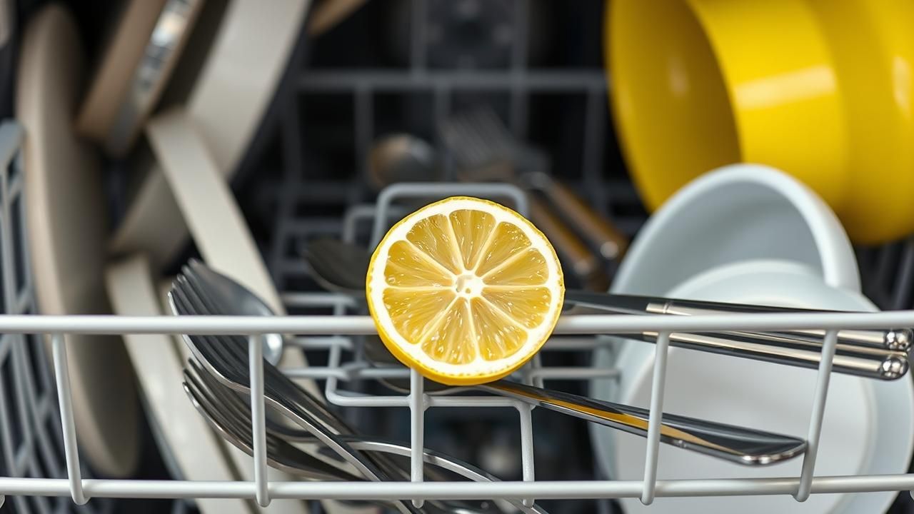 Citron Elimine Odeurs Lave Vaisselle