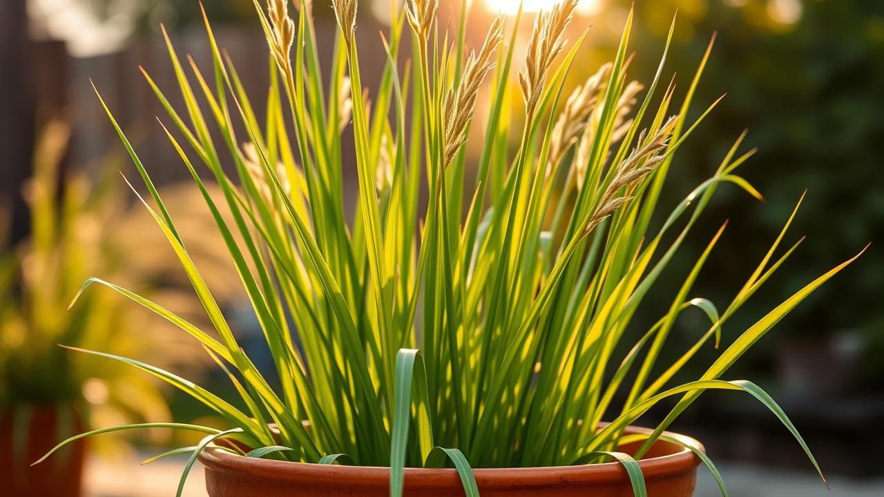 Citronnelle Plante Anti Moustiques Ete