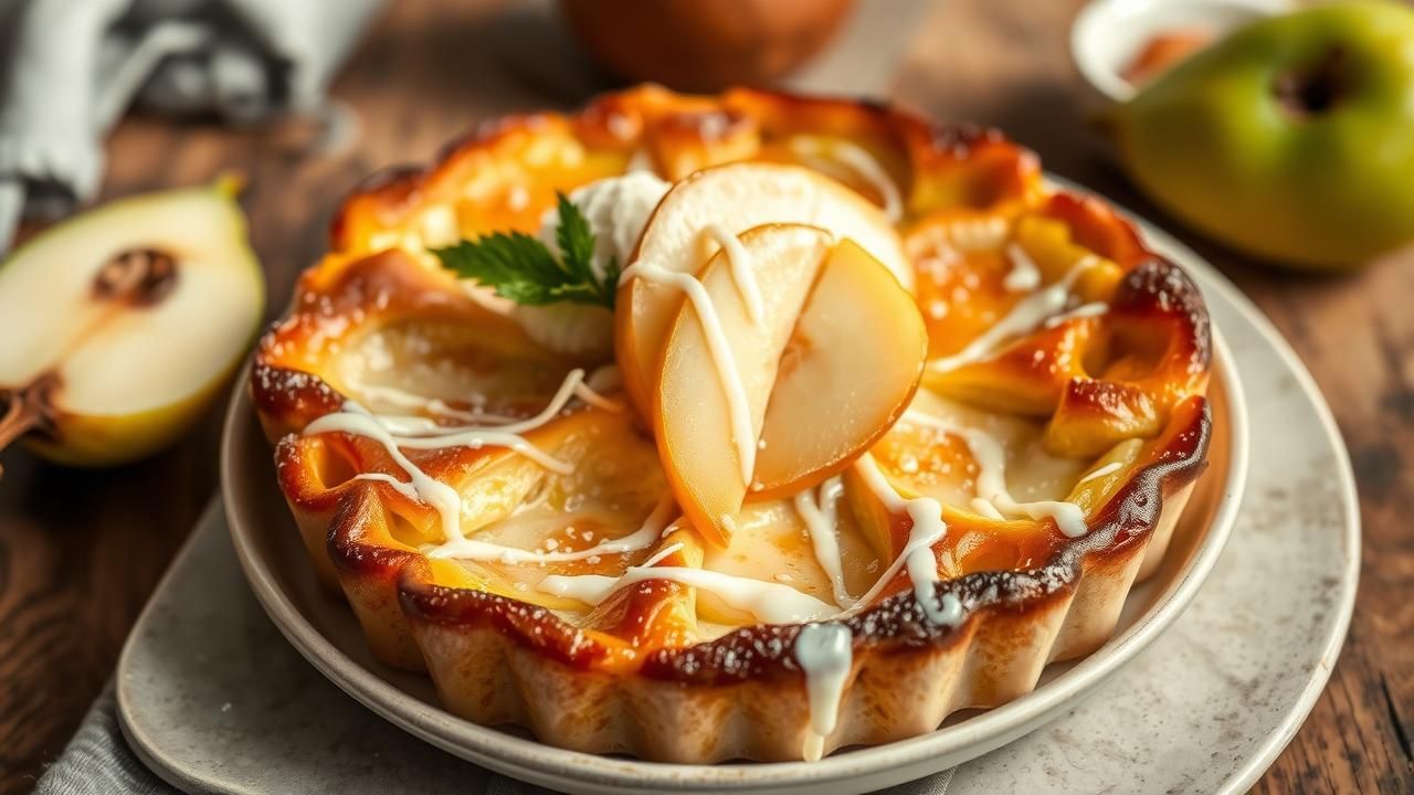Clafoutis Poires Chocolat Blanc Recette