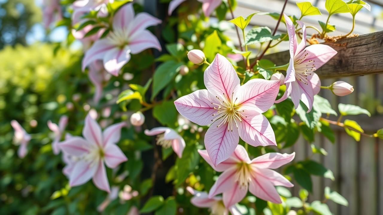 Clematite Montana Plante Jardin Resiste Froid