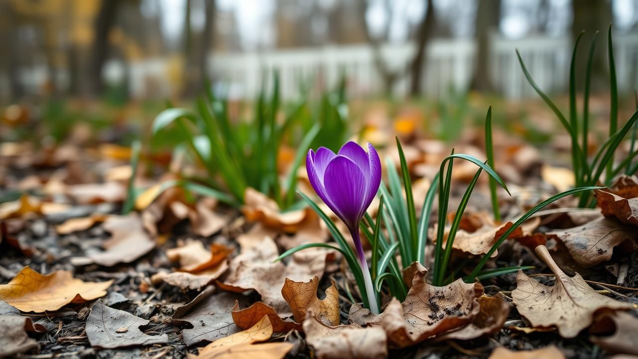 Colchique Automne Fleur Magique Hiver
