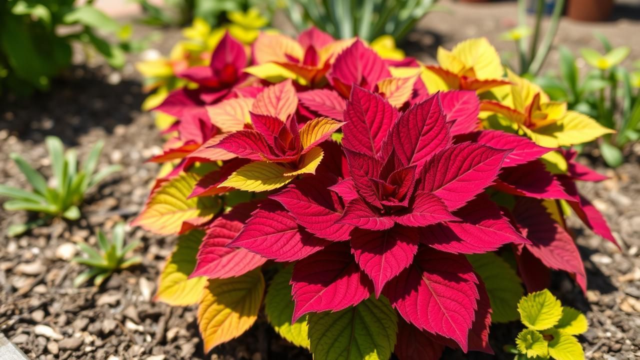 Coleus Plante Increvable Jardin Secheresse