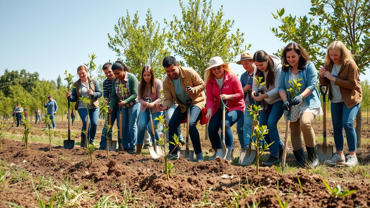 Communaute Plante Arbres Sauver Region
