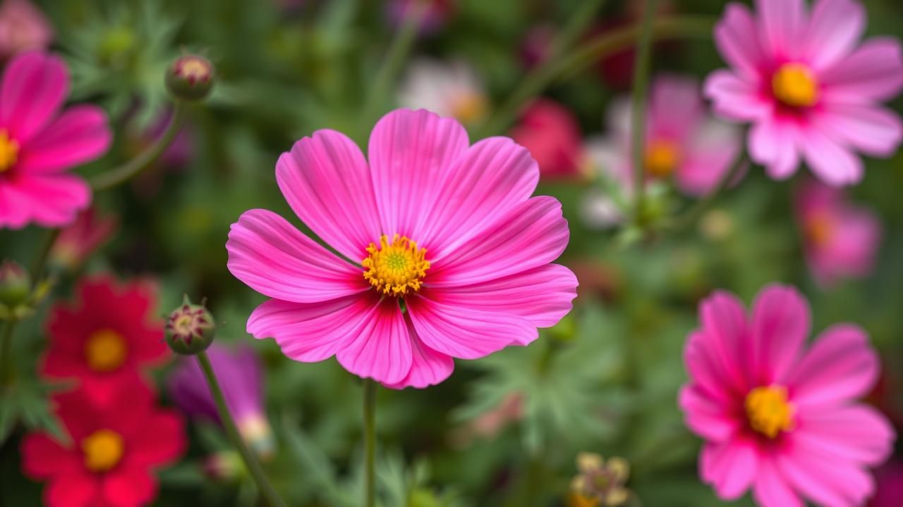 Cosmos Fleur Magique Revient Ete