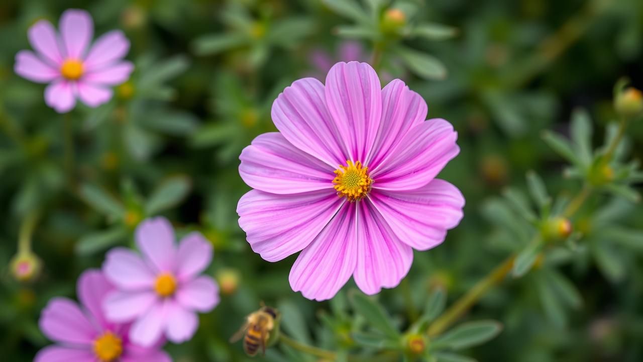 Cosmos Fleurit Jusquen Novembre Secret