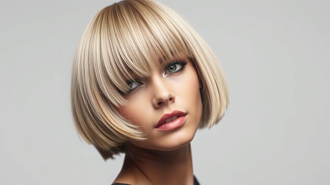 Coupe Cheveux Rajeunir Choppy Bob