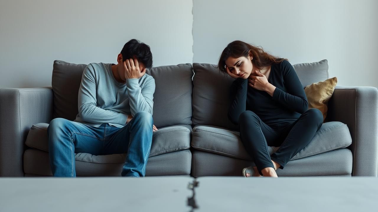Couple Disputes Detruisent Relation Sortir