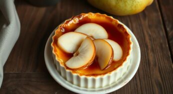 Crème brûlée aux poires : ce mariage inattendu va révolutionner vos desserts français