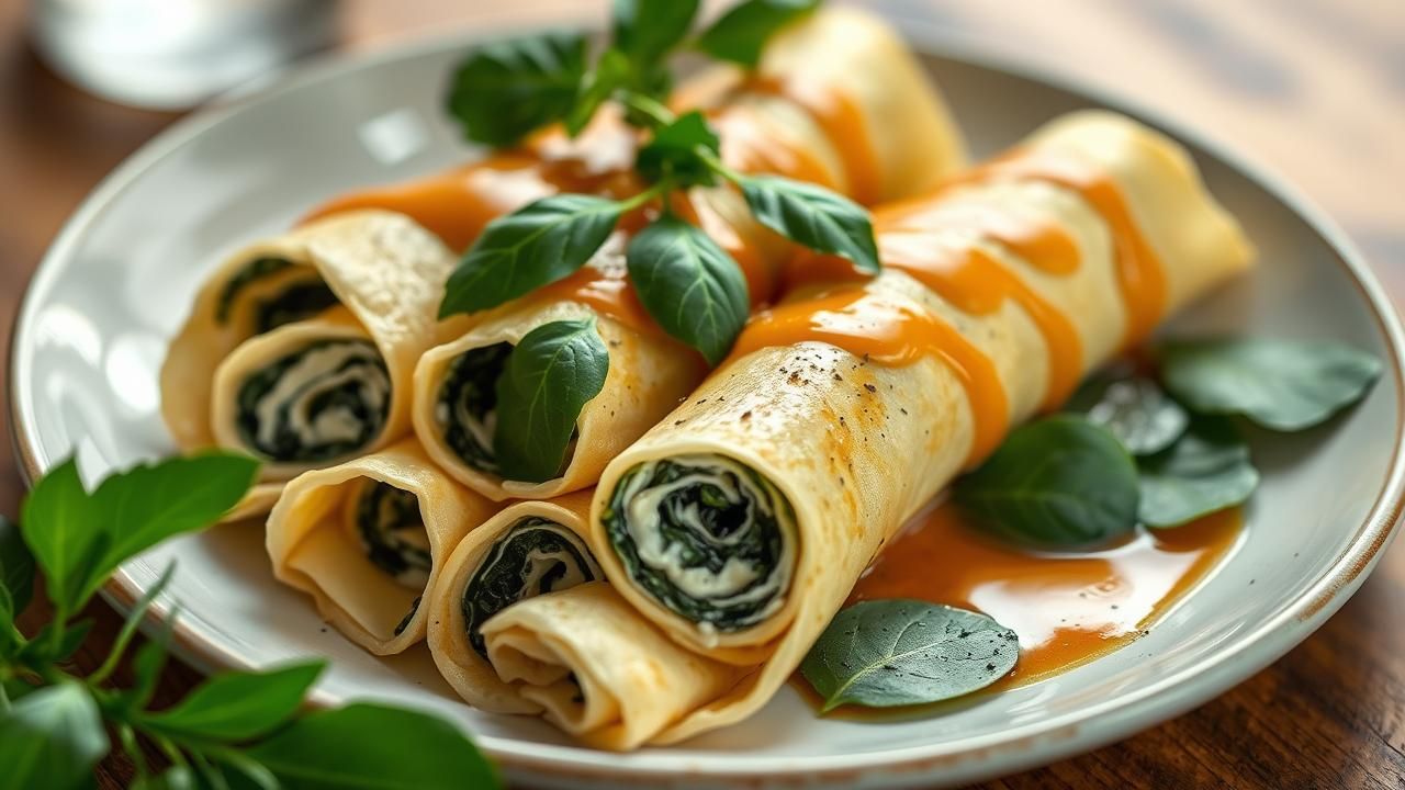Crepes Annuelle Epinards Ricotta