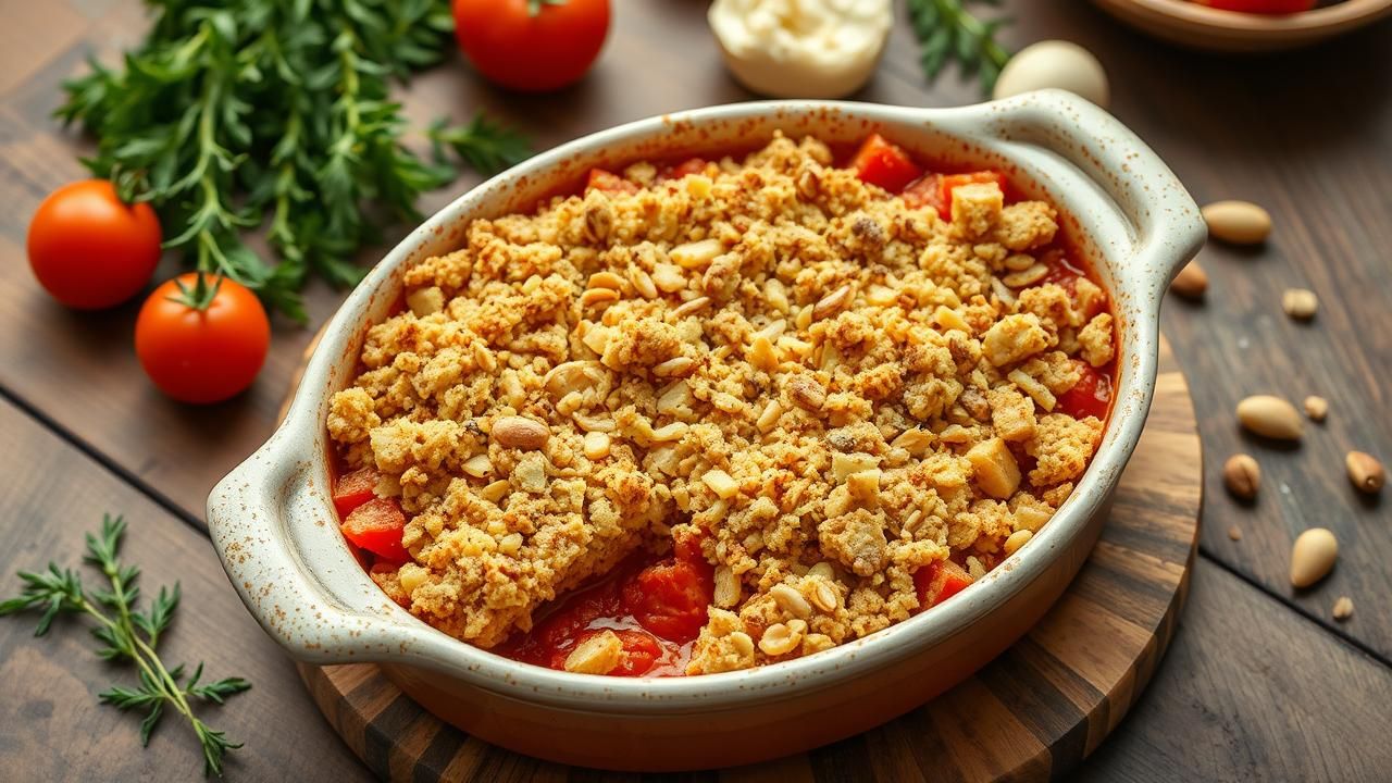 Crumble Sale Tomates Recette Aperos