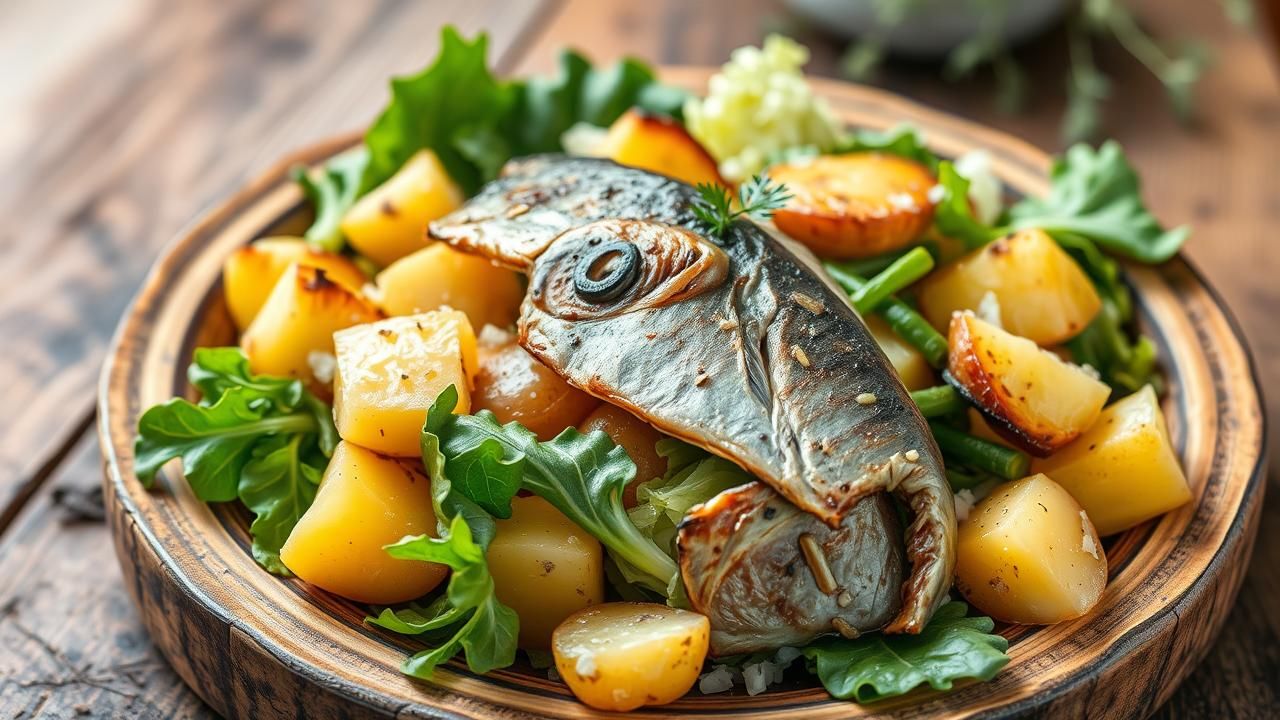 Decouverte Culinaire Salade Nordique Hareng Pommes