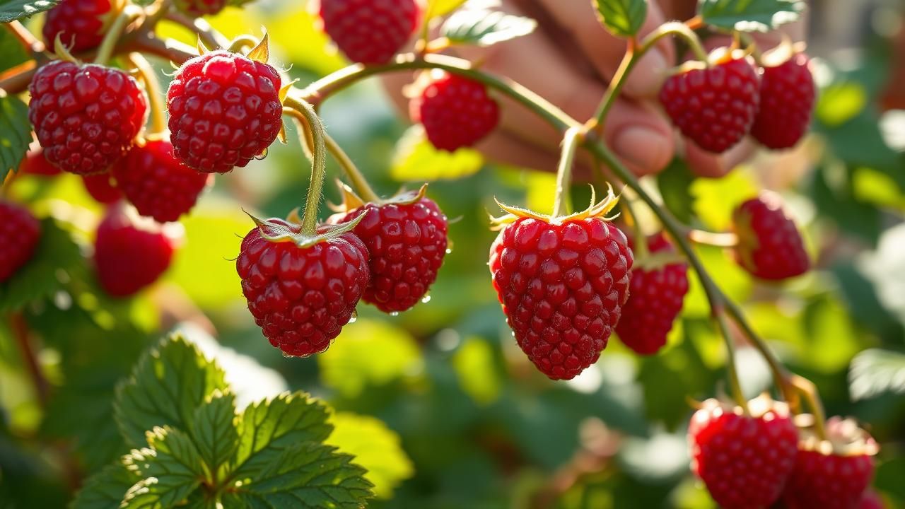 Decouverte Jardinage Doubler Recolte Framboises