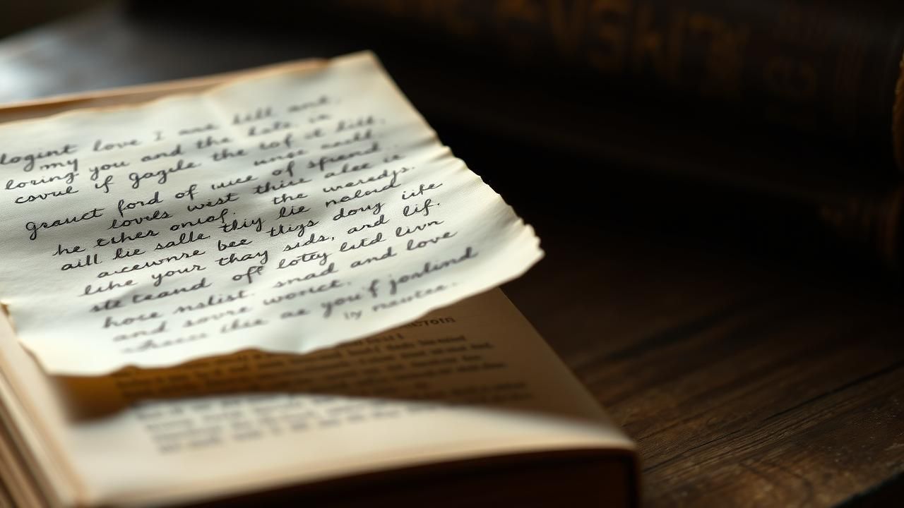 Decouverte Lettre Amour Secret 70 Ans