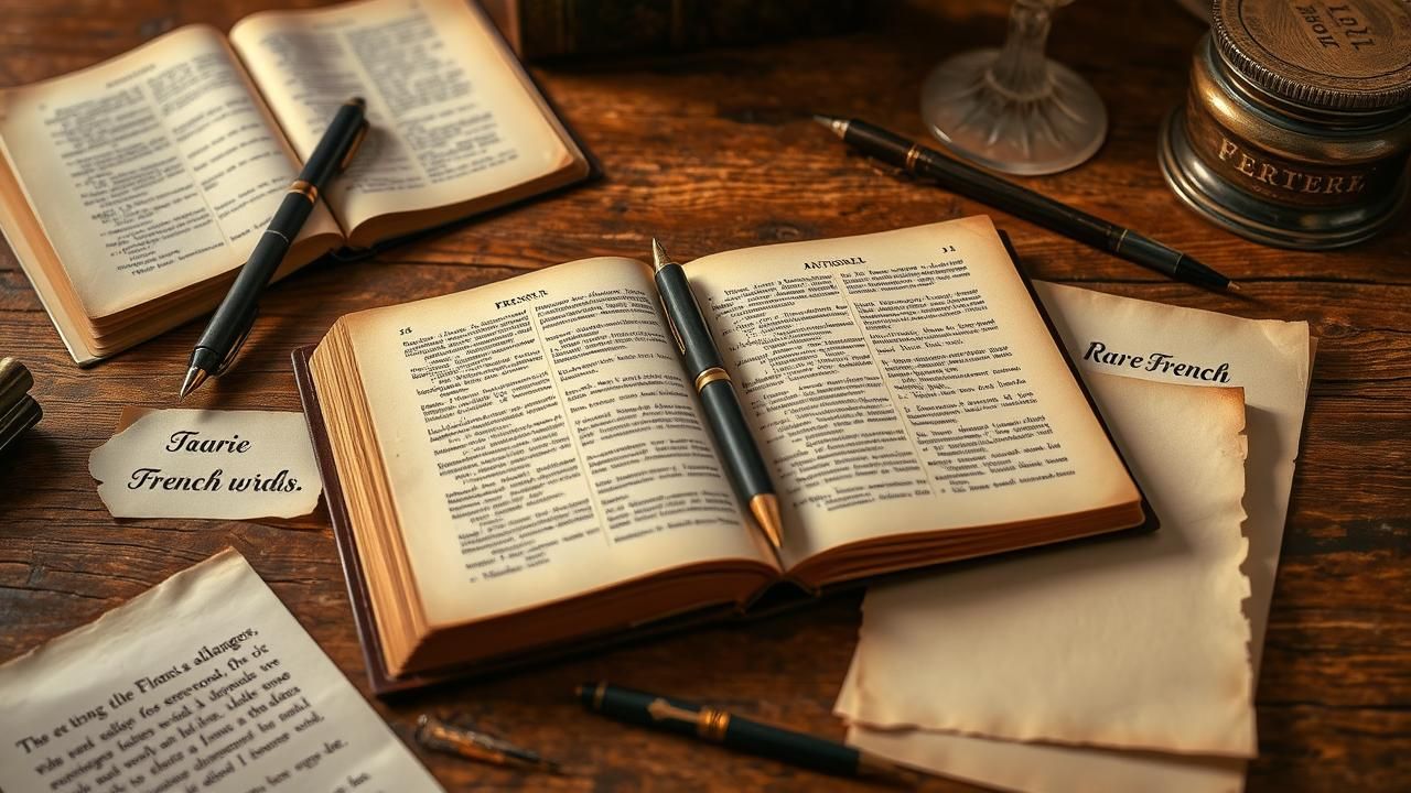 Defi Vocabulaire Mots Rares Francais